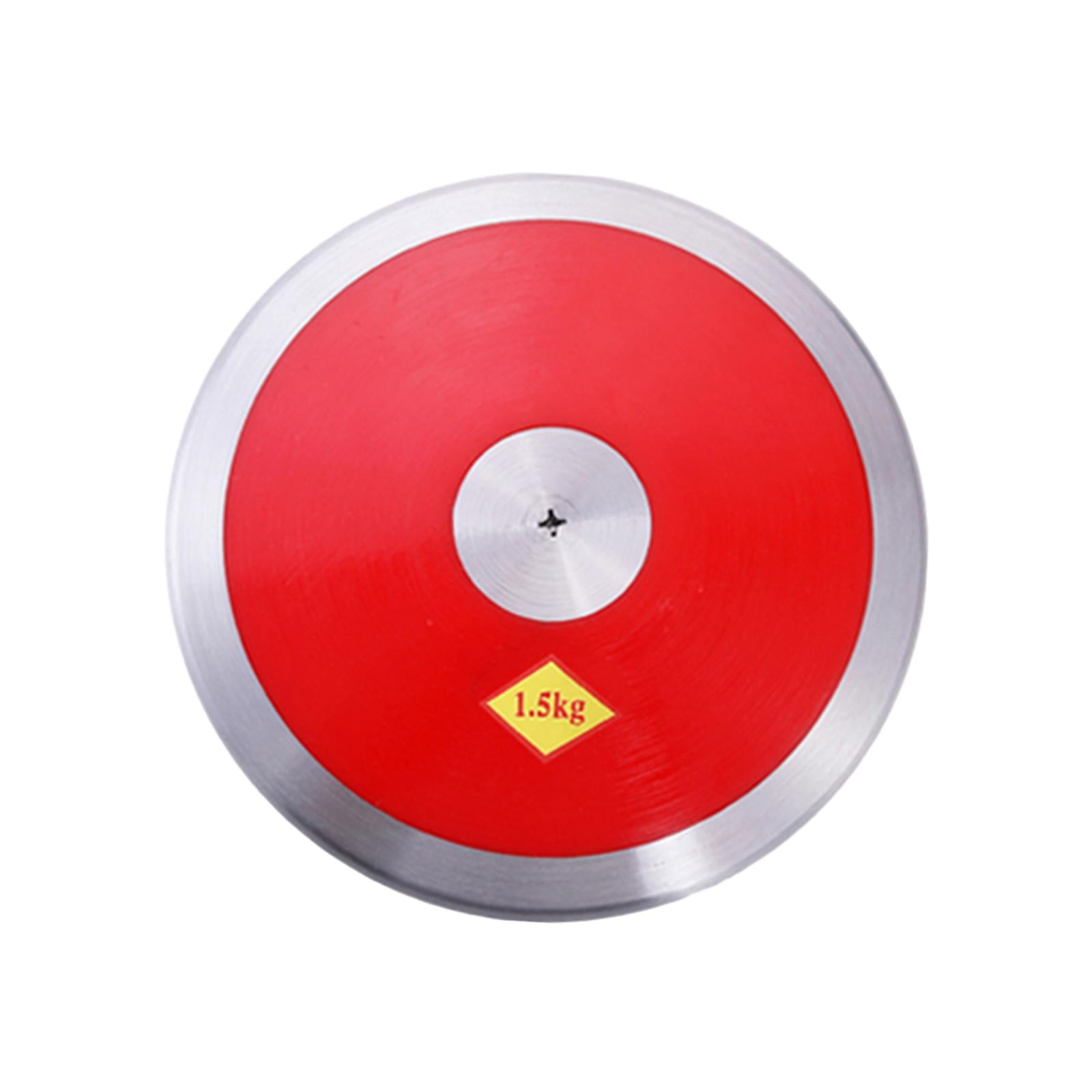 Ioensy - Disco De Nailon De 1,5 Kg Para Principiantes, Ideal Para Eventos Deportivos Universitarios Y Entrenamiento Atlético (rojo).