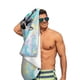 thumbnail image 5 of Los Colores Dentro Toalla de playa de secado rápido con diseño temático, regalo para mujeres y niñas, ideal para cumpleaños, fans, amantes de la música, uso en la playa o al aire libre, 78 × 150 cm, 5 of 6
