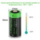 thumbnail image 5 of Batería de Litio Enegitech CR123A 3V 1600mAh No Recargable, 5 of 7