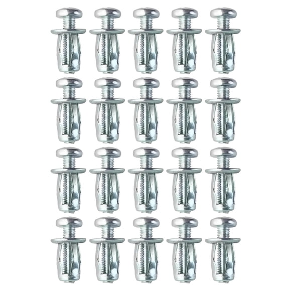 20 Piezas Tornillo Petal Tool Jack Tuercas Para Metal Para Gabinetes De Pared Caligrafía 4x25mm