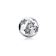 thumbnail image 2 of Charm Acero Con Broche Circular y Estrellas, 2 of 3
