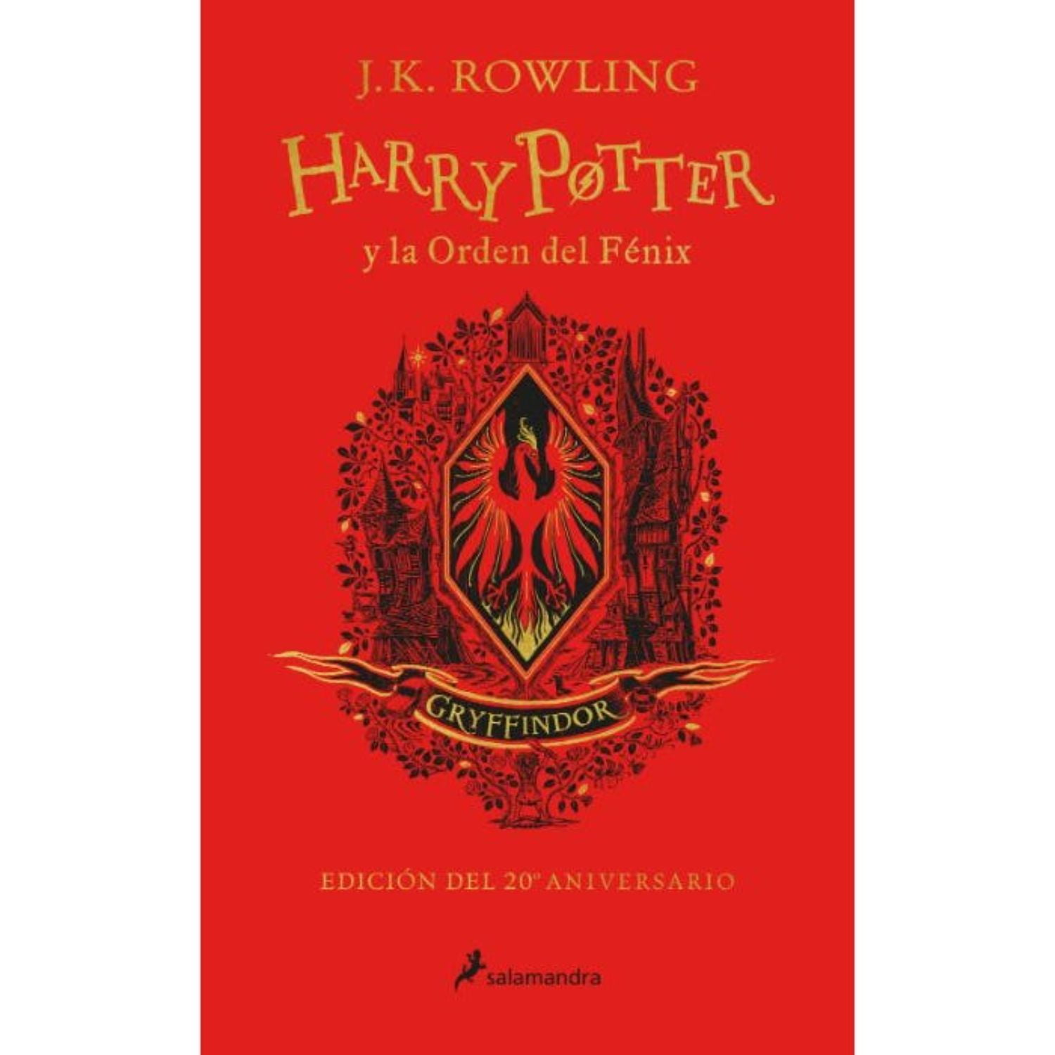 Salamandra - Libro Harry Potter Y La Orden Del Fenix (td)(20 Aniv.gryffindor)