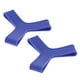 thumbnail image 3 of 1 Par Natación Snorkel Buceo Aleta Keepers Pinzas Correas S Azul, 3 of 5