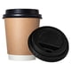 thumbnail image 3 of Set 10 Tapas Vaso Cafe 8oz Tapa Desechable Plastico Negro, 3 of 3