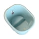 thumbnail image 4 of Cubo De Baño Para Bebé, Accesorios De Baño, Bañera Para Bebés, Recién Nacidos, Niños, Azul, 4 of 5