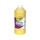 thumbnail image 1 of Botella compresible Crayola de Tempera Paint, lavable, amarillo, 946 ml, 1 of 1