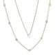 thumbnail image 1 of Conjunto Multicapa Colgante Largo Luna Chapado En Oro 18k, 1 of 3