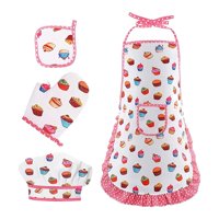 Bothyi - Kids Cooking Baking Set Guantes De Cocina De Juguete De Desarrollo Para Niños 4 Piezas