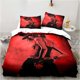 thumbnail image 1 of Cartoons Black Stone NANA Manga Bedding Set Bed Set Adult Kid Bedroom Duvet Cover Sets, 1 of 5