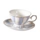 thumbnail image 5 of Juego De Taza Y Platillo De Té Para Postres, San Valentín, Frutas, Cafetería, Hogar, Oficina, 180 Ml, Azul, 5 of 5