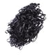thumbnail image 1 of 100x Moda Elásticos Los titulares de cola de caballo Hairband pelo anillos de goma negro, 1 of 5
