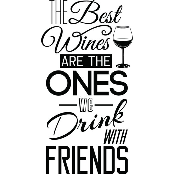 Decomural Wine With Friends Kitchen WS-46135