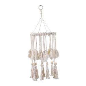 Ioensy - Tapiz Tejido Decorativo Con Pantalla De Lámpara Colgante Para Sala De Estar, Fiesta En La Oficina