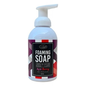 La Prepie - Jabón De Espuma Manos Y Cuerpo Acai Berry Blanco