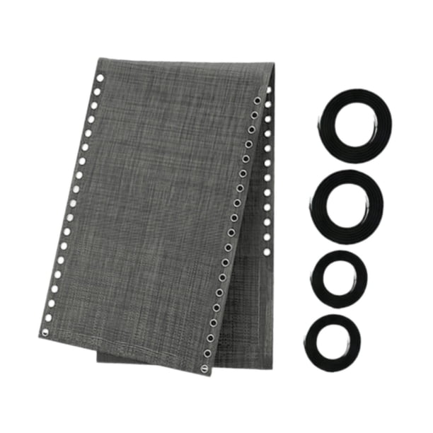 Reparación de salón plegable kit de cordón de reemplazo de silla de reemplazo de la playa sillón de césped accesorios de silla de gravedad sin aliento gris