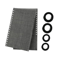 Magideal - Reparación De Salón Plegable Kit De Cordón De Reemplazo De Silla De Reemplazo De La Playa Sillón De Césped Accesorios De Silla De Gravedad Sin Aliento Gris