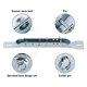 thumbnail image 2 of Soporte para puerta de garaje HOME MASTER HARDWARE de acero ajustable, 2 of 5