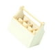 thumbnail image 3 of Caja De Herramientas De Simulación Para Casa De Muñecas, Accesorio De Decoración Para Casa De Muñecas, Escala 1:12 Para Niños, Madera, 3 of 5