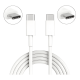 thumbnail image 1 of Cable tipo c a tipo c carga rápida fast charge 2m Blanco, 1 of 3