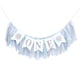 thumbnail image 1 of Banderín BEADED Copo de Nieve Invierno Azul, 1 of 1