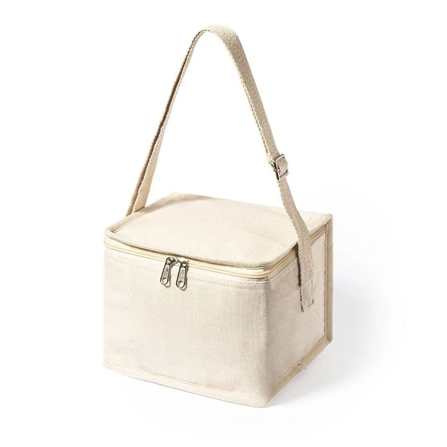 Importclick - Set Bolso Cooler Tupper Hermético Cubiertos Pp Bambú Parum 1000 Ml