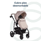 thumbnail image 5 of Coche Cuna Travel System Quest Lx Beige, 5 of 9