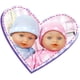 thumbnail image 3 of Muñecas bebé gemelas Lissi de 28 cm, set de 10 piezas, 3 of 3