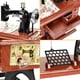 thumbnail image 4 of Caja de música, minimáquina de coser vintage, regalo para Navidad, cumpleaños, San Valentín, Acción de Gracias, decoración de mesa, regalo manual para adultos, niñas y niños., 4 of 7