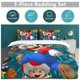 thumbnail image 5 of Super Mario 3-Piece Comforter Set for Bedroom Super Mario Bedding Set for Kids Adults Soft Microfiber Duvet Cover Set with Zipper Closure, 5 of 5