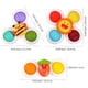 thumbnail image 2 of 3 Pcs Suction Cup Spinner Toys, Suction Cup Bath Toys For Babies, Sensory Toys Early Education Toys Bathtub Toy Dining Chairs Toys, Birthday Gifts For Baby Boy Girl, Spinning Toys For Toddlers 1-3, 2 of 2