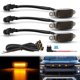 thumbnail image 1 of Luz indicadora de parrilla Nilight, 3 unidades, 4 LED, ámbar, para Ford F-150, 1 of 8