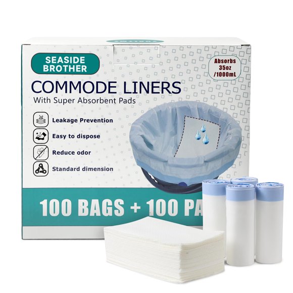 Forros y almohadillas para cómoda Seaside Brother, 100 unidades, ajuste universal