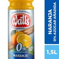 Néctar Naranja Light 0% Azúcar Añadida Botella 1,5 L Watts