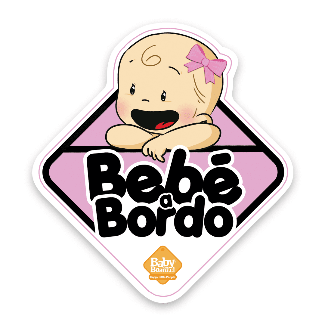Babyonboard - Bebe A Bordo Rosa