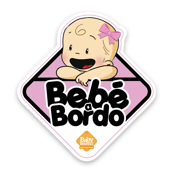 Bebe a Bordo Rosa