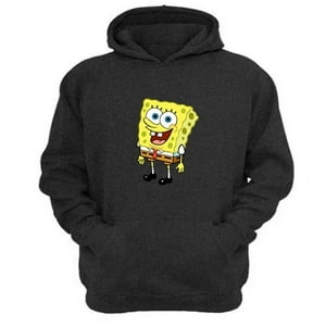 Genérico - Polerón Canguro Esponja Amarillo Gris Oscuro Talla Xs Unisex
