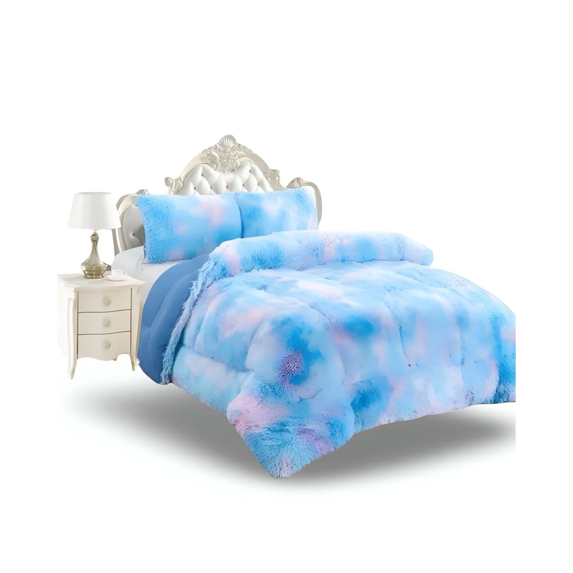 Genérico - Cubrecama Con Chiporro Para Invierno Peludo 2 Plazas