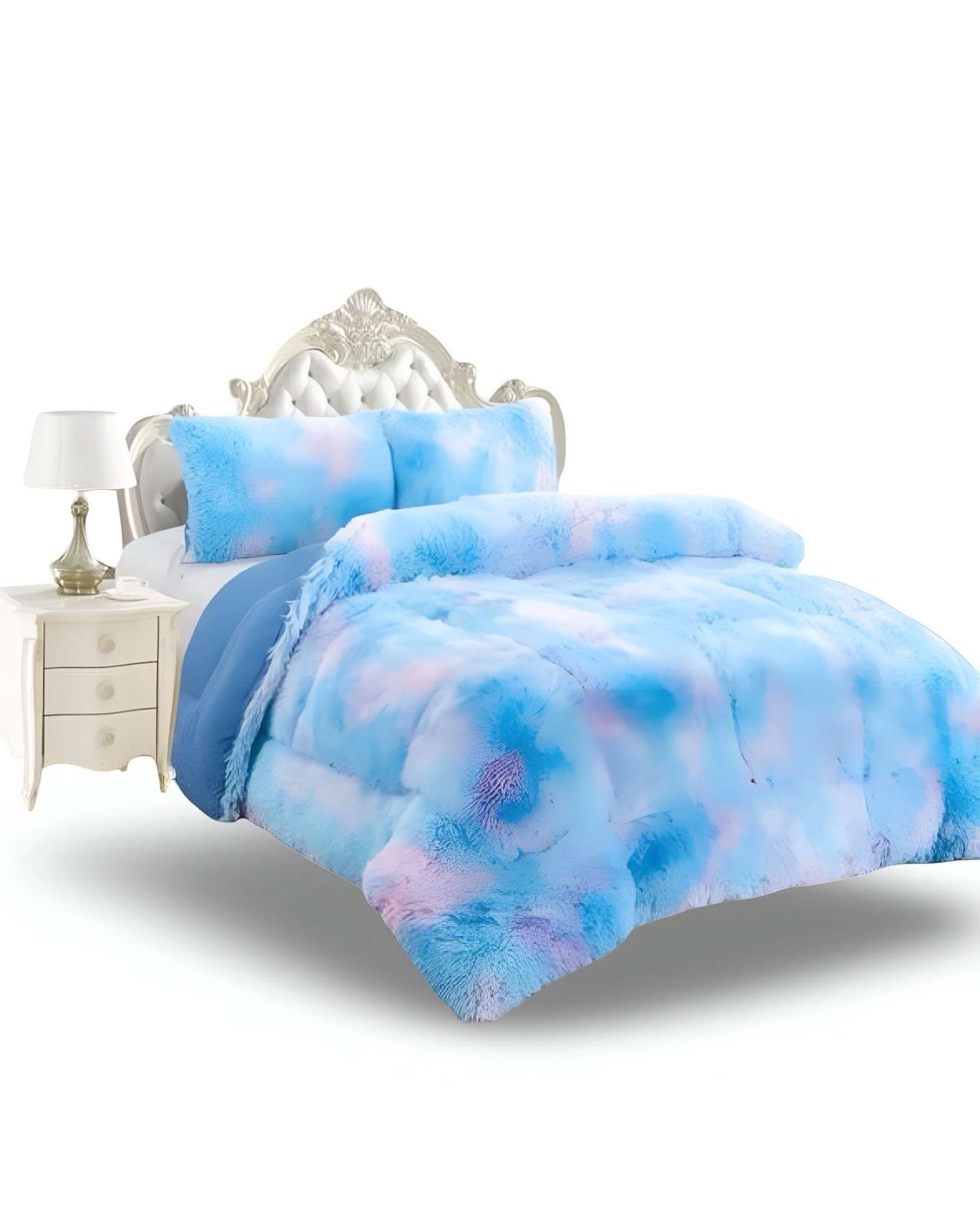 Genérico - Cubrecama Con Chiporro Para Invierno Peludo 2 Plazas