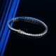 thumbnail image 3 of Pulseras de Tenis de Moissanita de 3-5 Mm Corte Redondo Color D Claridad VVS1 Pulseras de Diamante Graduado para Mujer Pulseras de Plata Esterlina S925 (5.5-9 Pulgadas), 3 of 9