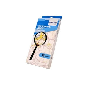 Hand - Lupa De Cristal Diámetro De 6 Cms Con Amento 7X - Ps