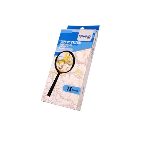 Hand - Lupa De Cristal Diámetro De 6 Cms Con Amento 7X - Ps