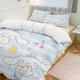 thumbnail image 1 of Cinnamoroll 3-Piece Twin Bed Set - Includes 1 Single Comforter And 2 Pillowcases Bedding - Fade Resistant Microfiber - Cinnamoroll, 1 of 4