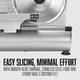thumbnail image 3 of Máquina cortadora de carne Weston Electric Deli Food Slicer 150W, 3 of 8