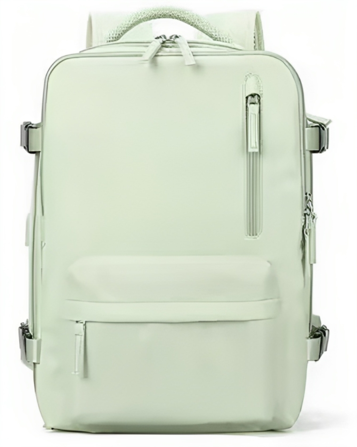 Genérico - Mochila Viaje Cabina Avión Impermeable Viral Zapatos Usb Menta