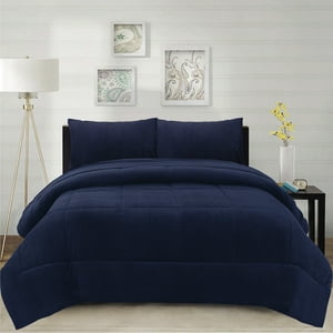 Chantilly - Cubrecama Corduroy Termico 2P - Azul Indigo
