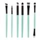 thumbnail image 1 of Kit De Brochas De Maquillaje De Sombra De Ojos Sintética Suave De 6 Piezas Para Delineador De Ojos Verde Negro, 1 of 5