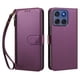 thumbnail image 1 of Funda Tipo Billetera para Motorola Moto Edge 60 Fusion 5G con Soporte y Bolsillo con Cierre Violeta intenso, 1 of 1