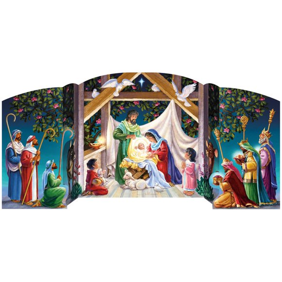 Calendario de Adviento La compañía navideña de Vermont visita The Manger