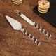 thumbnail image 1 of 2pcs/set, Cake Cutting Set For Wedding, Personalized Golden Cake Knife And Server Set, Creative Cake Serving Set, Heart Pastry Pie Serve, Baking Tools For Wedding Party Festivals, 1 of 4
