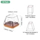 thumbnail image 3 of Uxcell 16-Pack Protectores de Suelo para Patas de Silla, Almohadillas de Silicona con Fieltro para Patas de Muebles para Suelos de Madera Dura, 3 of 7